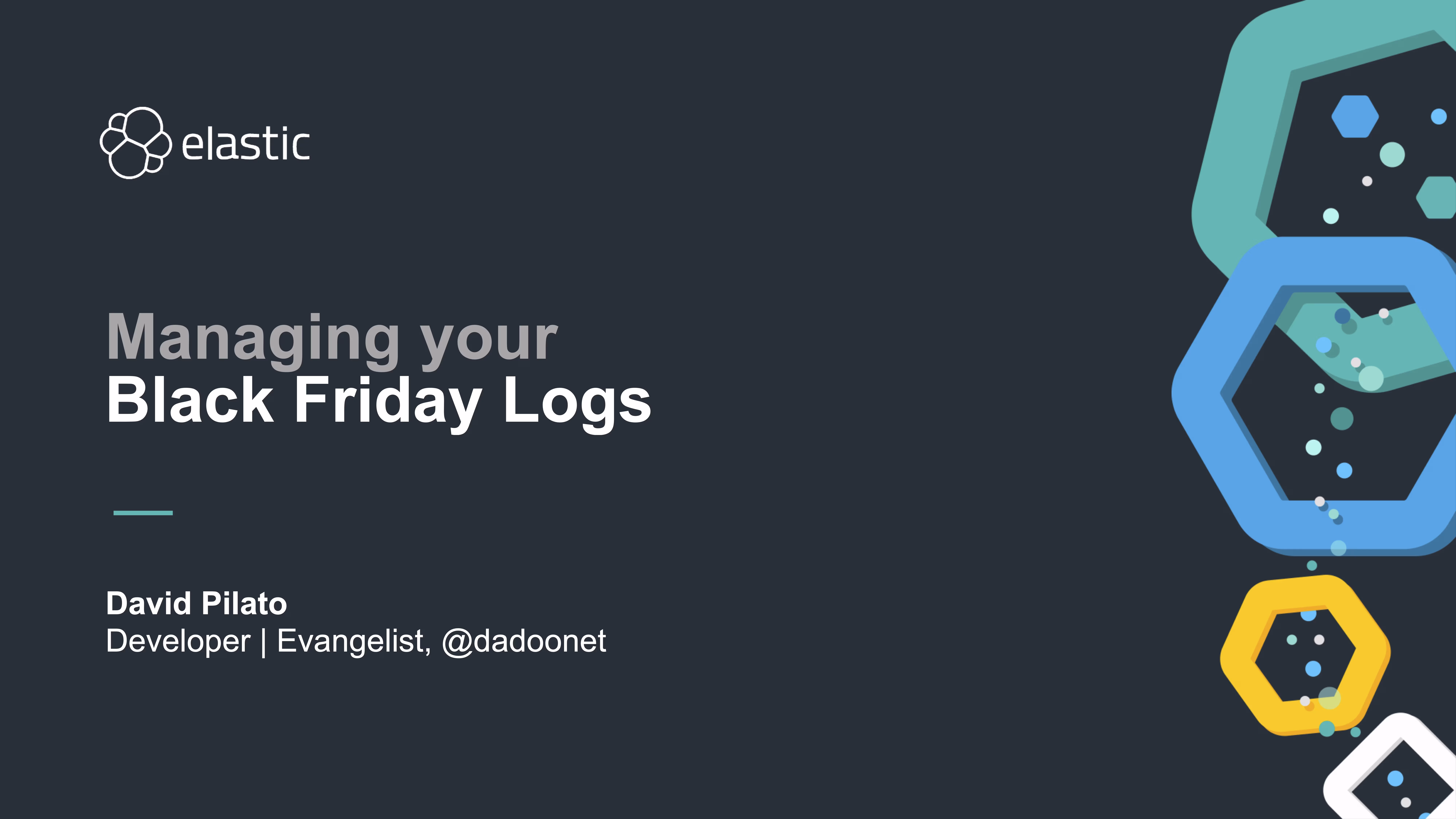 Managing your black Friday logs