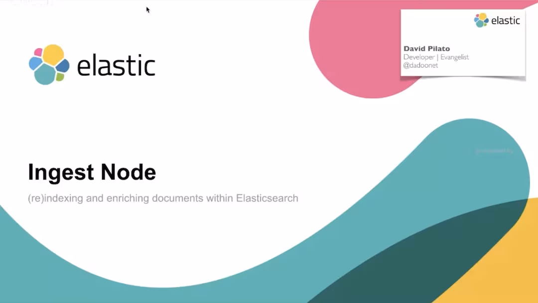 Ingest node : (ré)indexer et enrichir des documents dans Elasticsearch